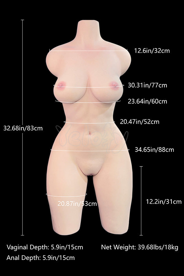 Realistischster Sexpuppe Torso