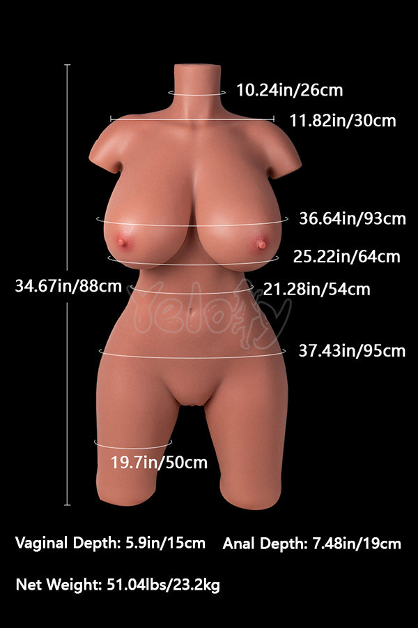 Realistischer Masturbator Torso