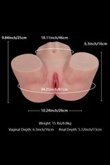 T6 Emma 6,8 kg silikon Sextorso Soft Gel-Po