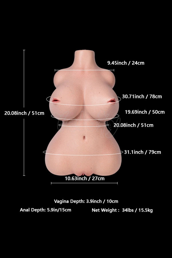 Yeloly B77 Ingrid Sex Torso